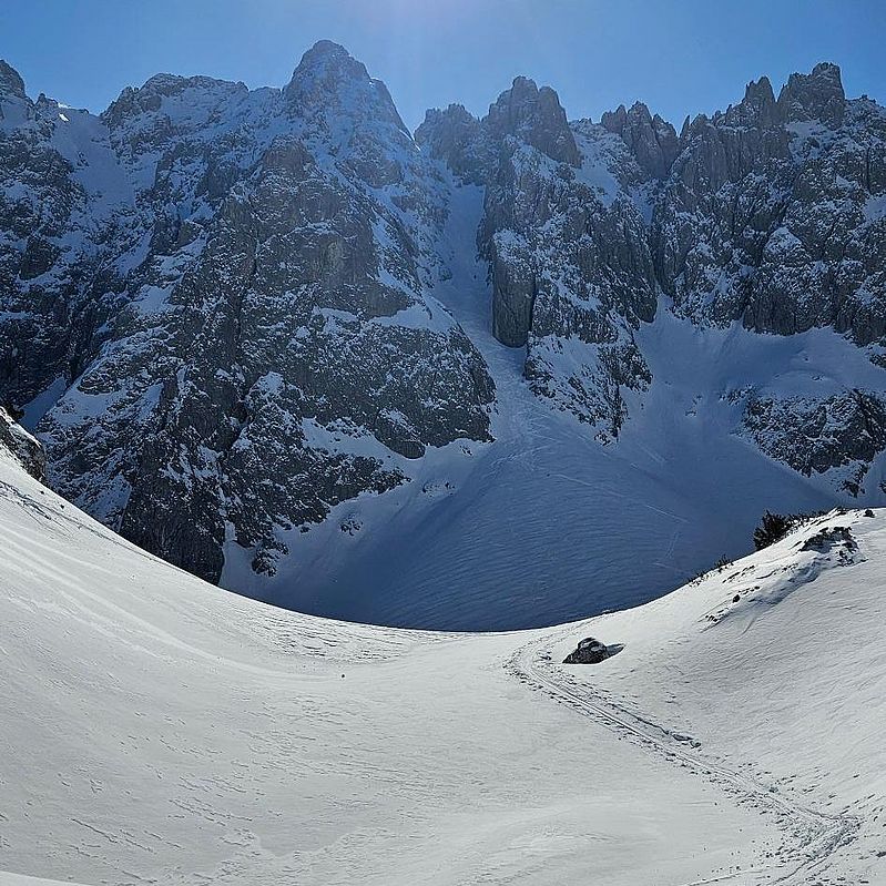 Blick zum Schönwetterfensterl