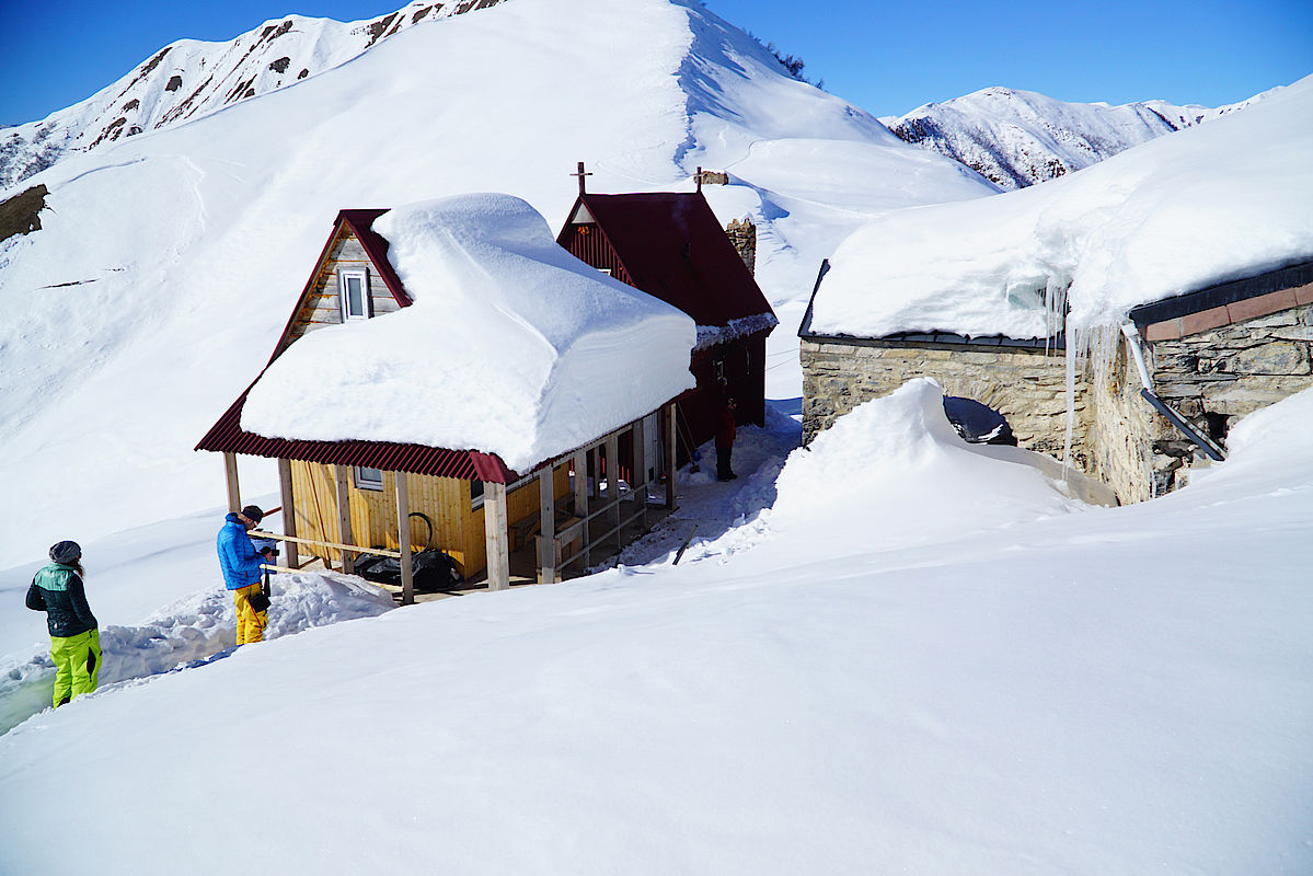Skitour in Gudauri zum Lomisi Kloster