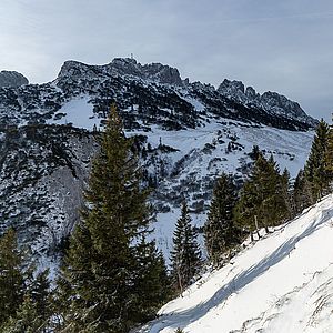 Die abgewehte Kampenwand
