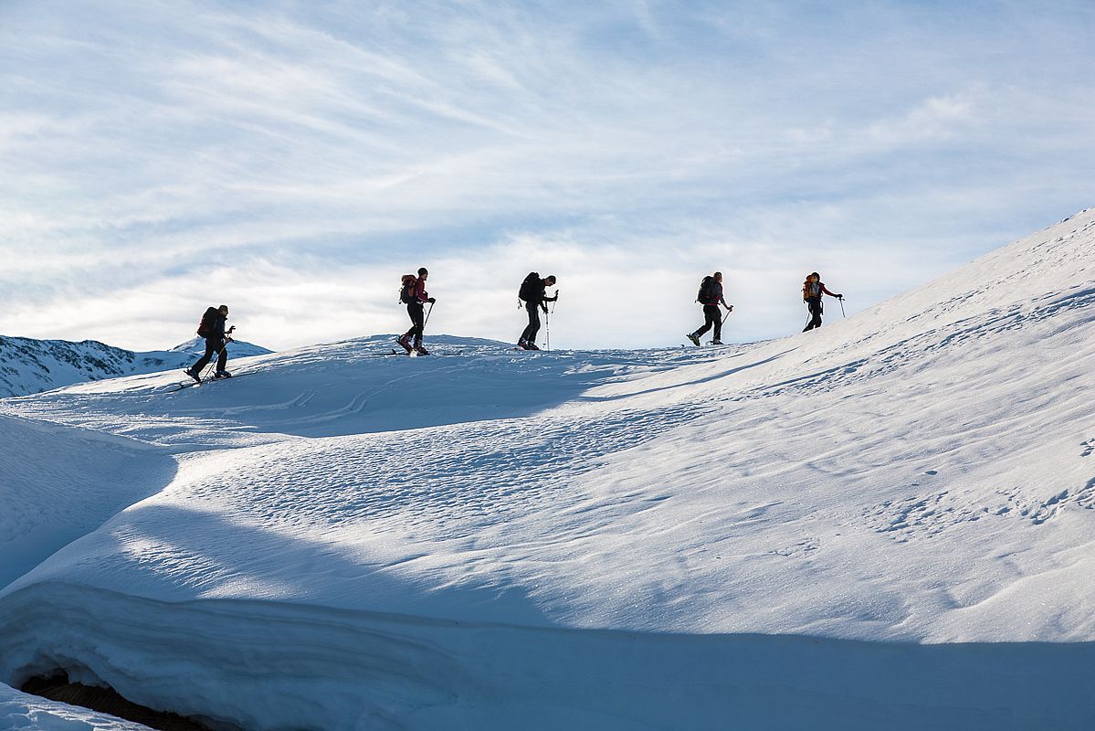 Viel Schnee oberhalb der Labalm bereits im Dezember 