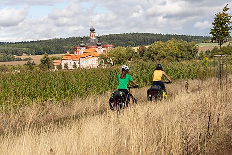 Das Kloster Marianska Tynice beherbergt ein Museum
