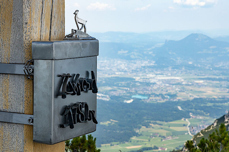 Blick vom Zwiesel in den Salzburger Talkessel