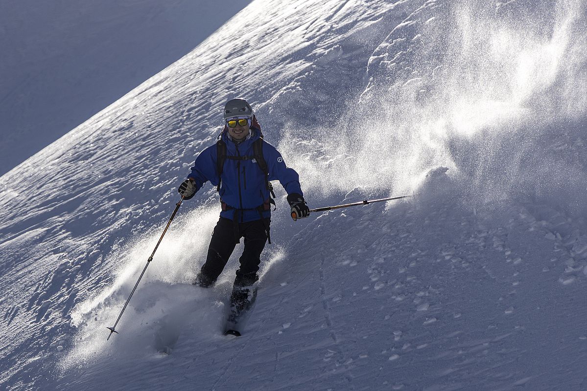Mit der richtigen Routenwahl konnte man es stauben lassen