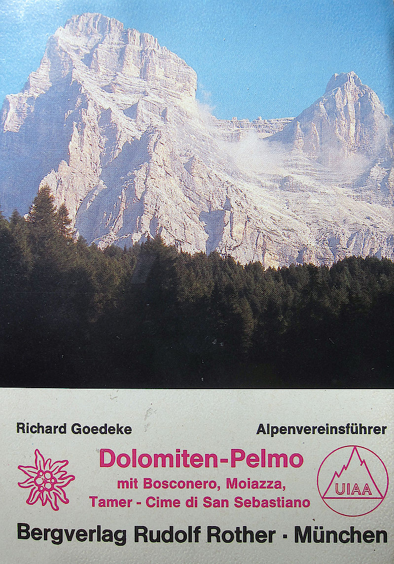 Alpenvereinsführer Pelmo - Dolomiten