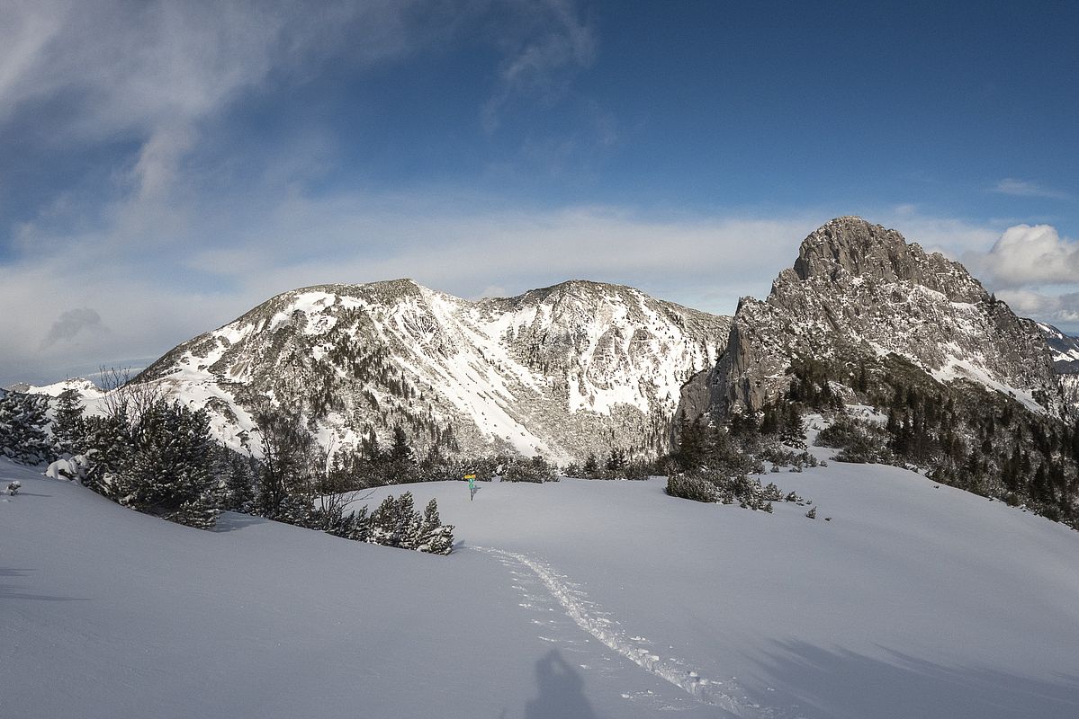 Blick zu den Ruchenköpfen