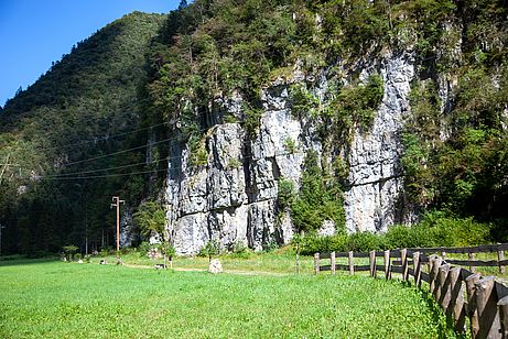 Das schöne Familienklettergebiet am Lago d'Ampola Das schöne Familienklettergebiet am Lago d'Ampola