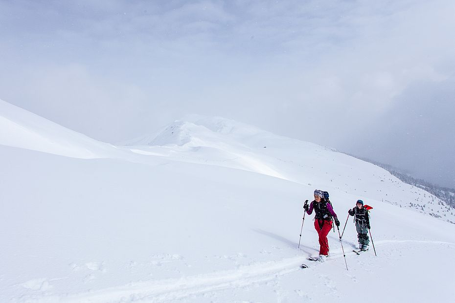 Unser Highlight bei viel Neuschnee: die Rötenspitze. Unser Highlight bei viel Neuschnee: die Rötenspitze.