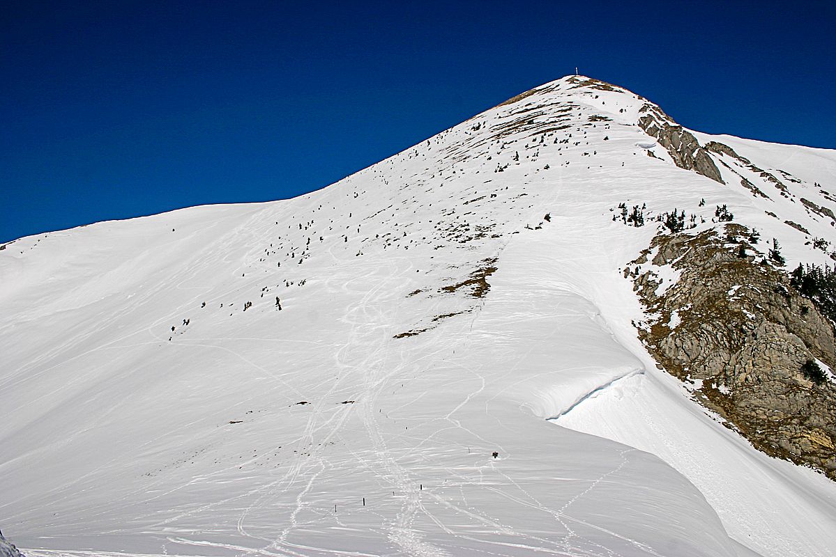 Gipfelhang am Hinteren Sonnwendjoch 