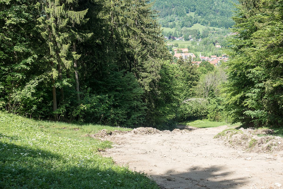 Skipistenidylle über Aschau