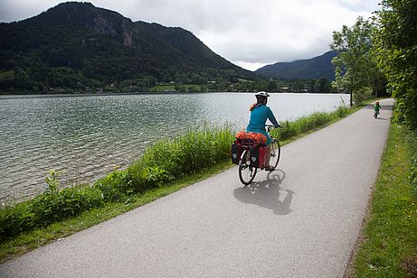 Schöner Radleweg am Schliersee Schöner Radleweg am Schliersee