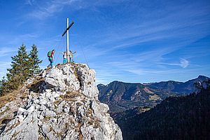 Am Gipfel der Kindlwand