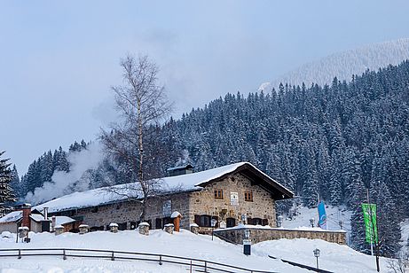 Unser Basislager - die Albert-Link-Hütte Unser Basislager - die Albert-Link-Hütte