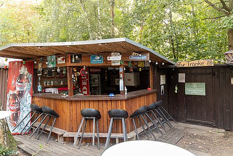 Die Bar hat allerdings geschlossen