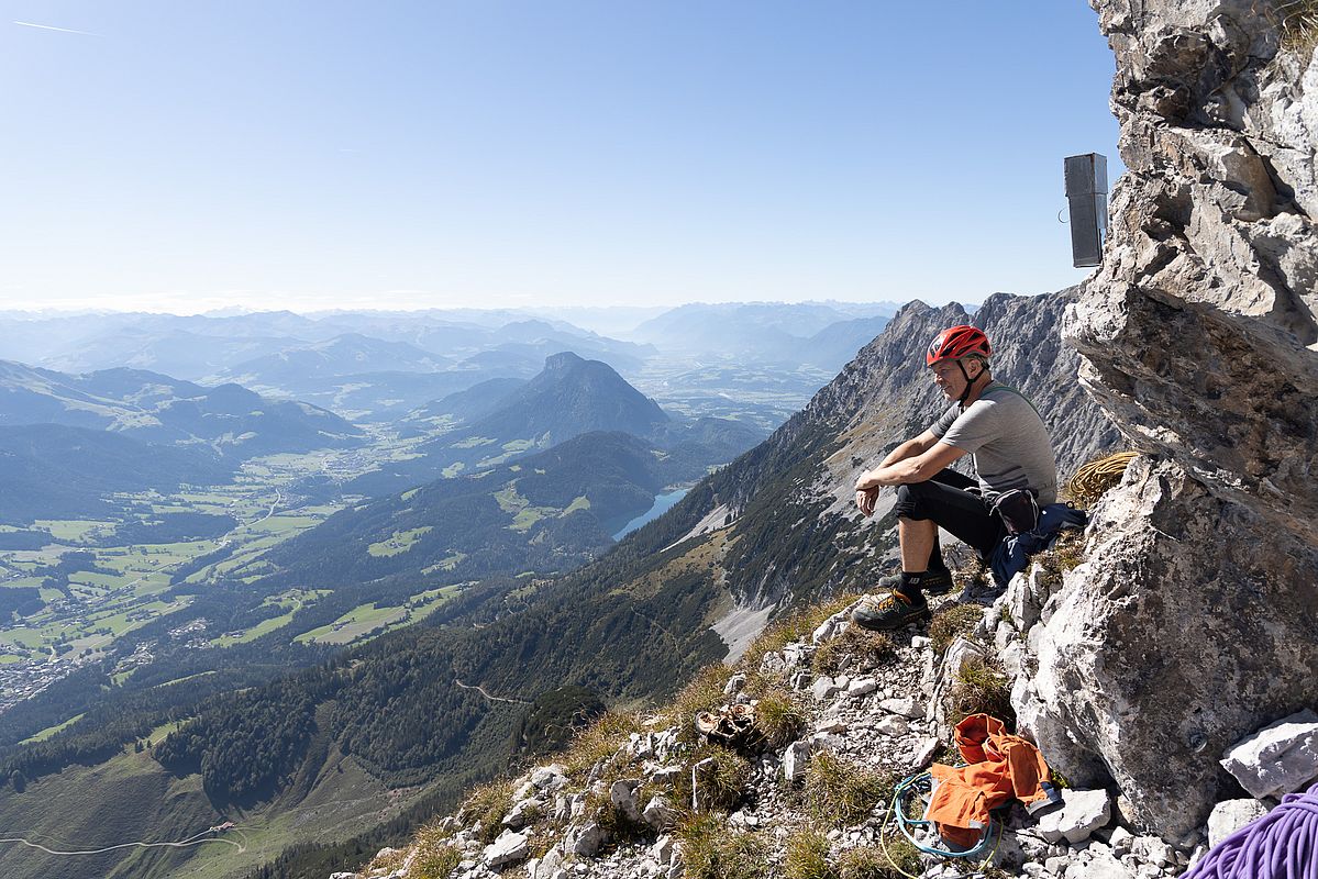 Genialer Ausblick vom Ende der Route.