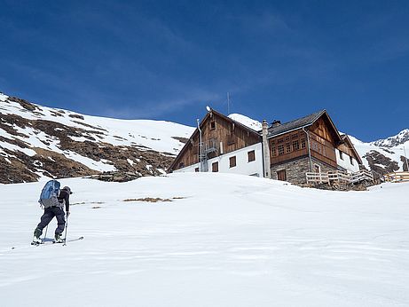 Die letzten Meter zum Furtschaglhaus Die letzten Meter zum Furtschaglhaus