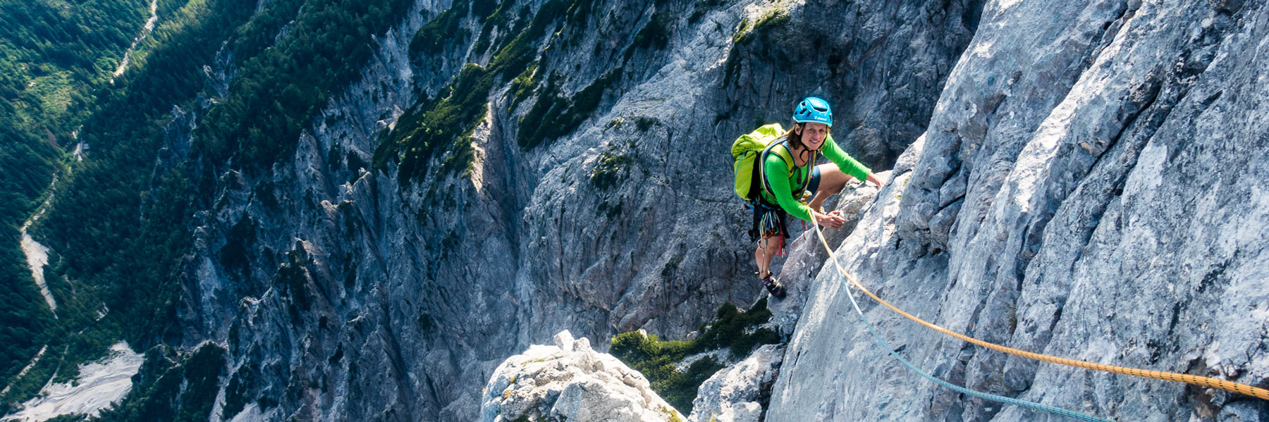 An der Grundübelkante, Berchtesgadener AlpenAn der Grundübelkante, Berchtesgadener Alpen