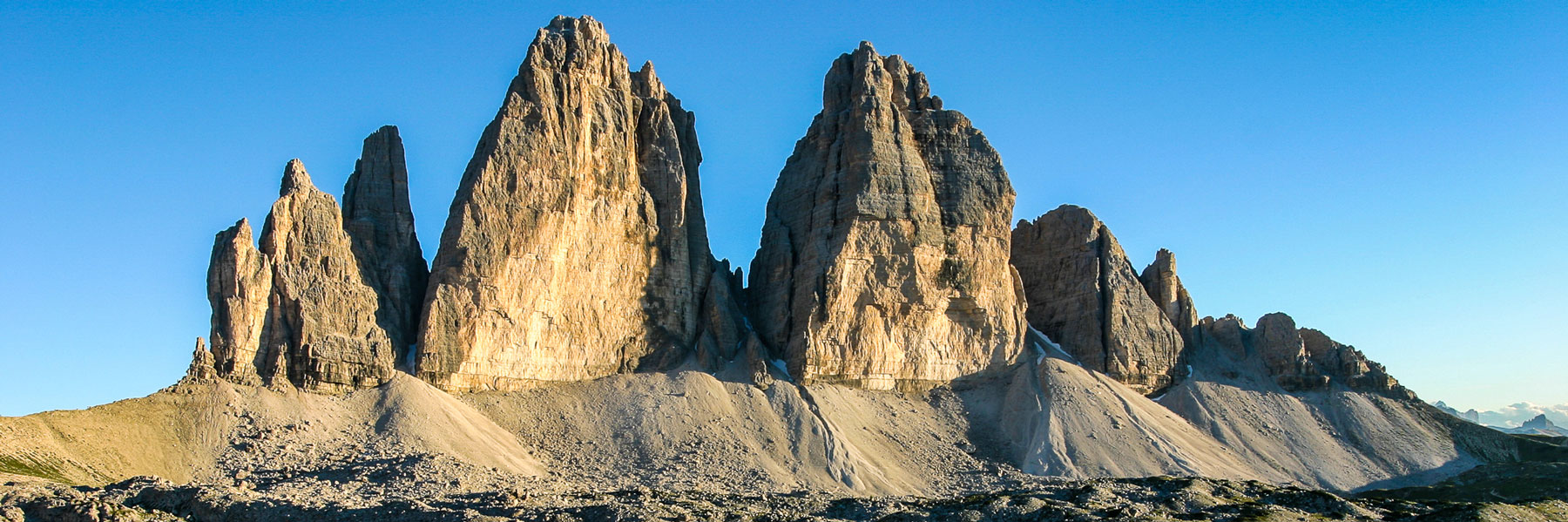 Drei Zinnen - eines der Wahrzeichen der Dolomiten