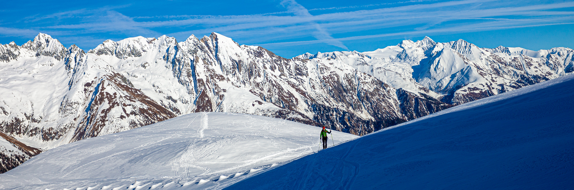 Aufstieg zum Bergerkogel im Virgental