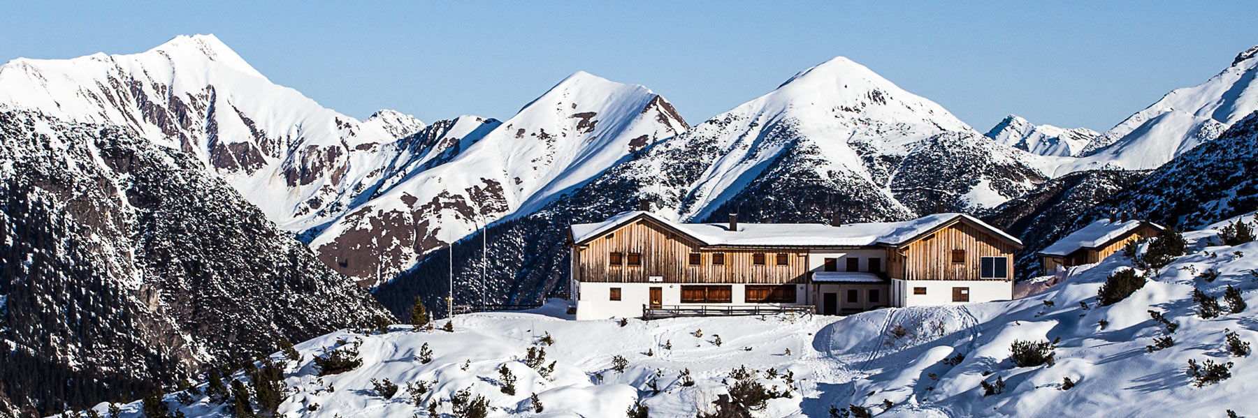 Hanauer Hütte in den Lechtaler Alpen