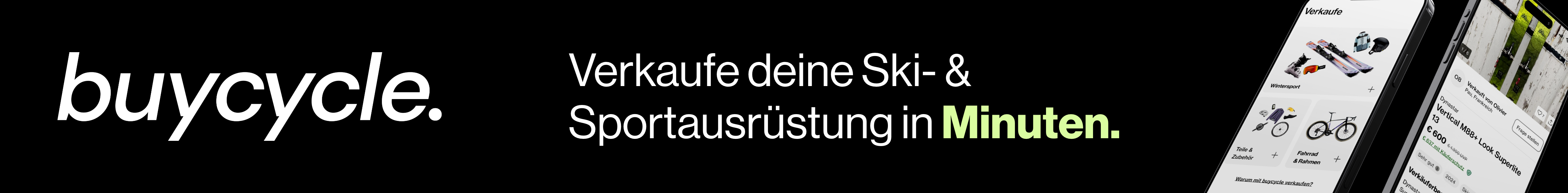 buycycle - Verkaufe deine Ski- und Sportausruestung in Minuten