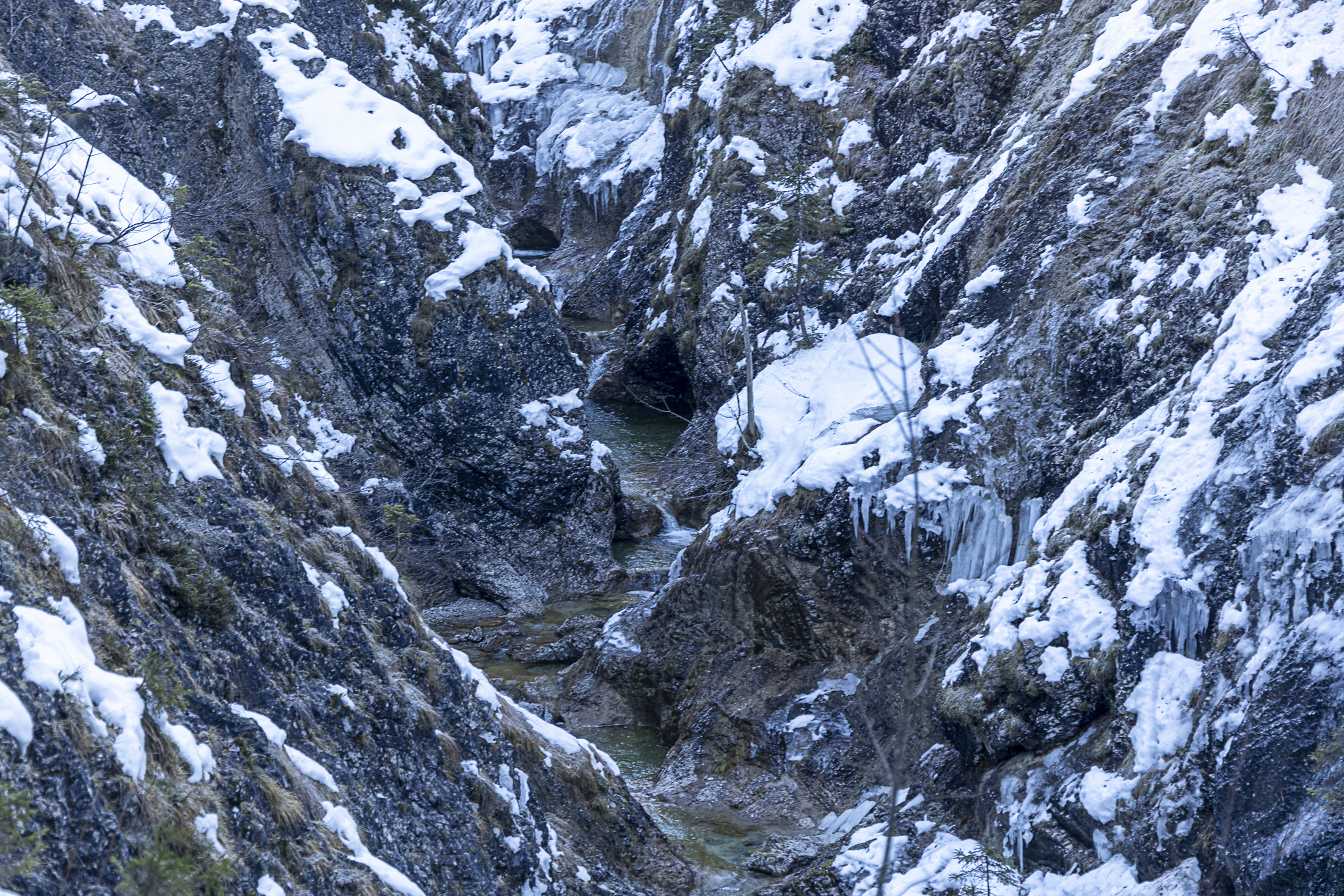 Zapfig ist es im Pfanngraben