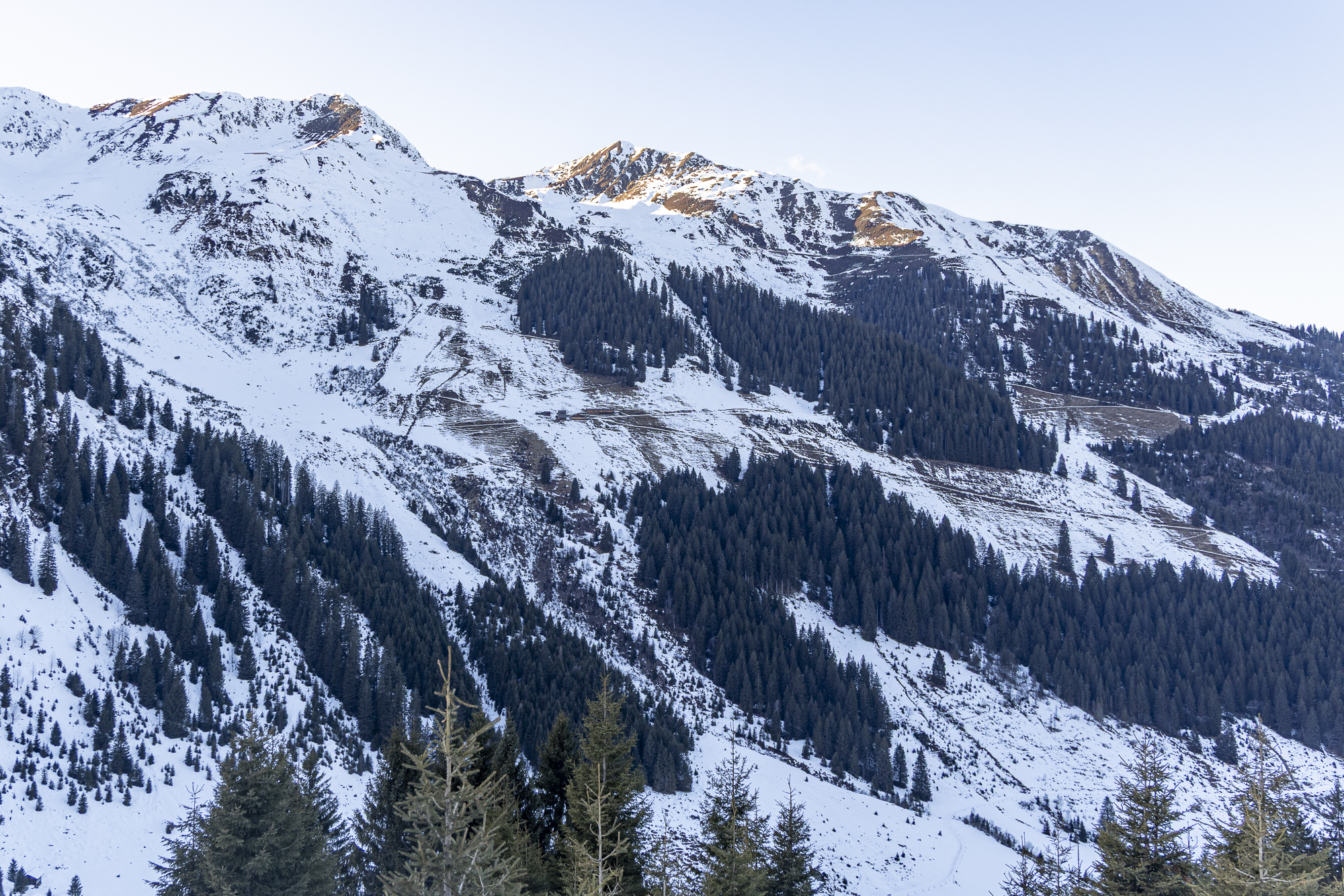 Blick auf Kleiner Beil und Lämpersberg