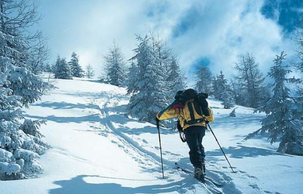 Ein Wintermärchen beim Aufstieg zum Dorfberg. Foto: Siegrund und Rudolf Weiss 